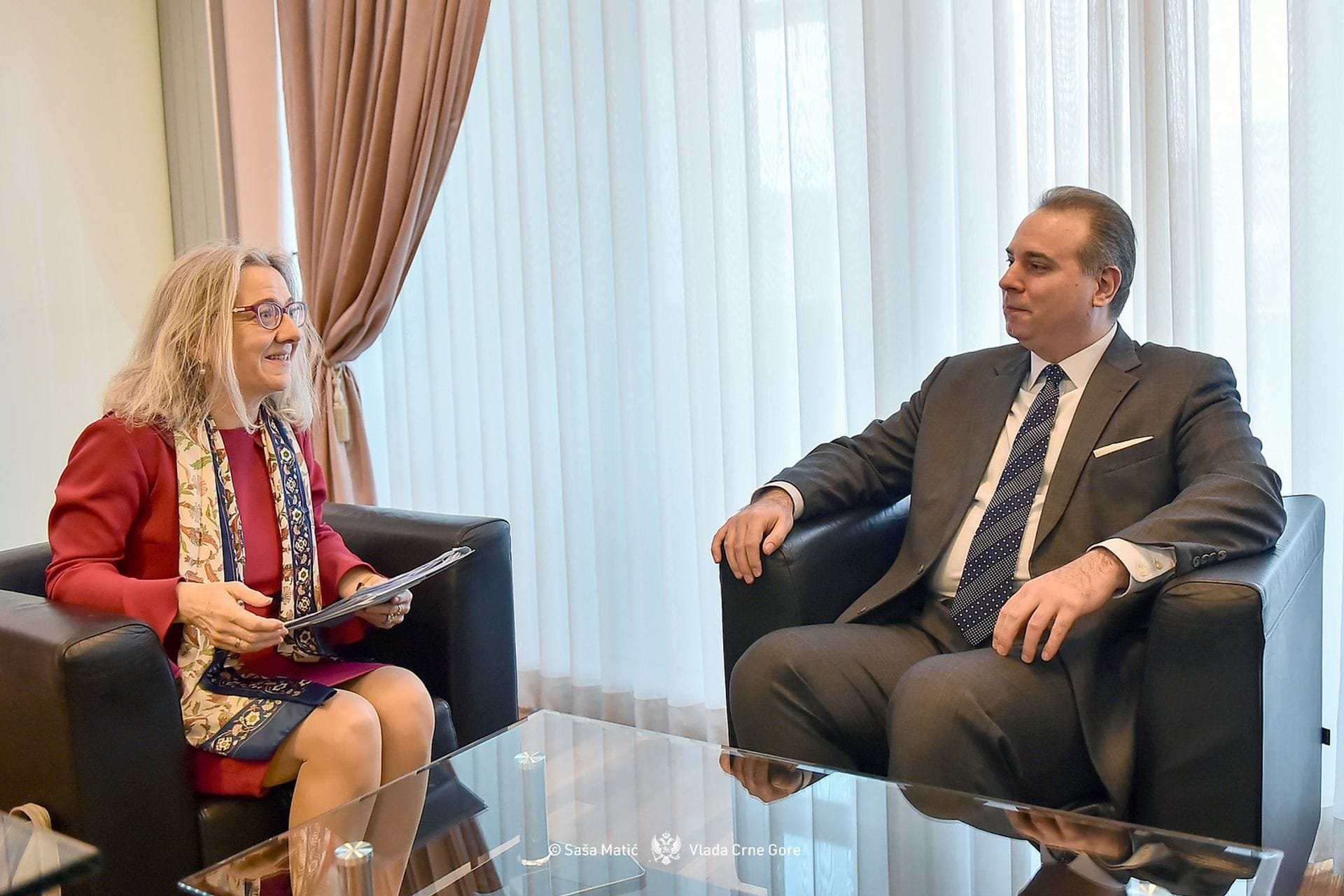 Ivanović sa An Lugon-Mulan: Mogućnost unapređenja avio-povezanosti između Crne Gore i Švajcarske