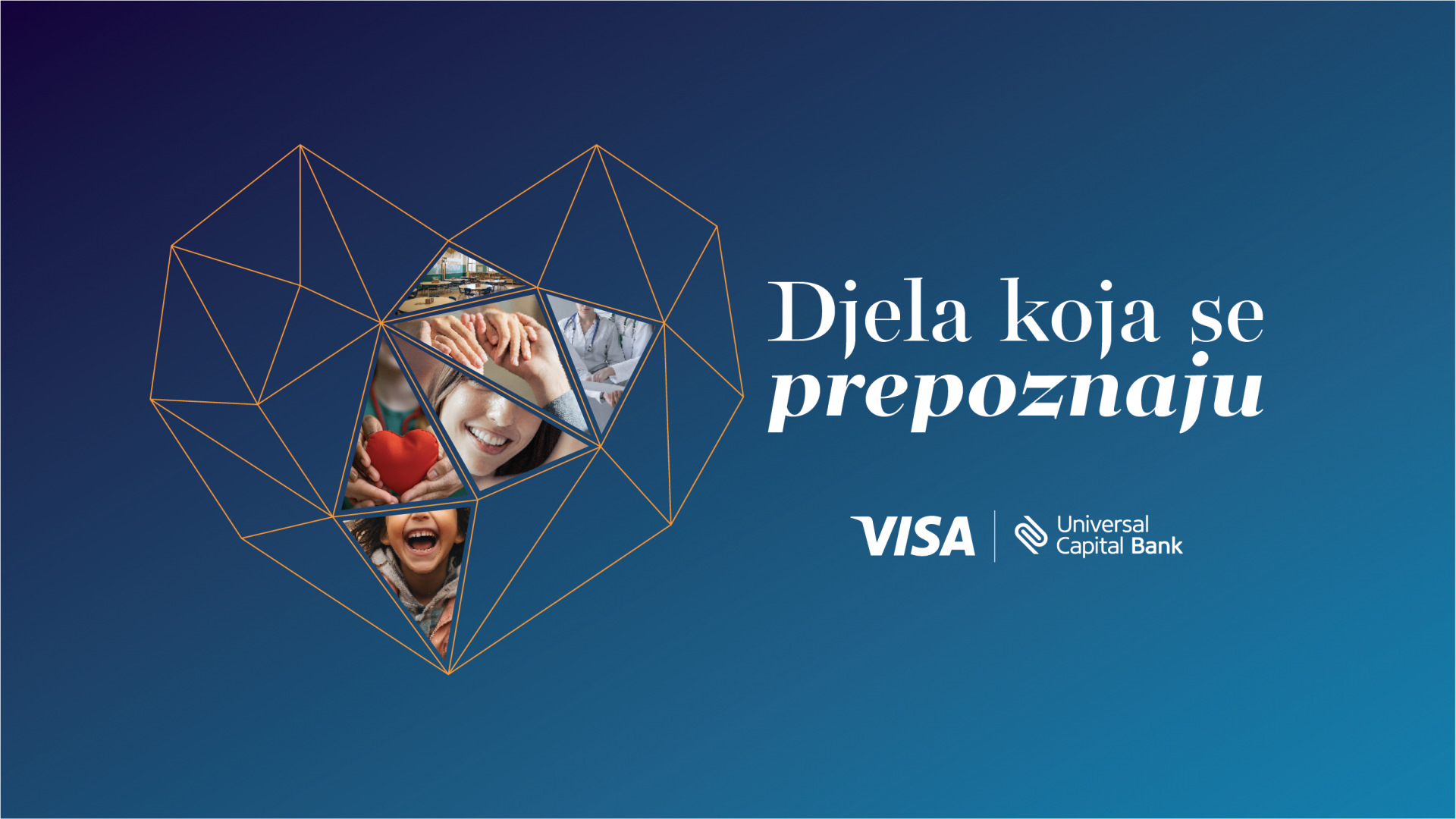 „Djela koja se prepoznaju“: Humanitarni projekat Universal Capital Banke i kompanije Visa