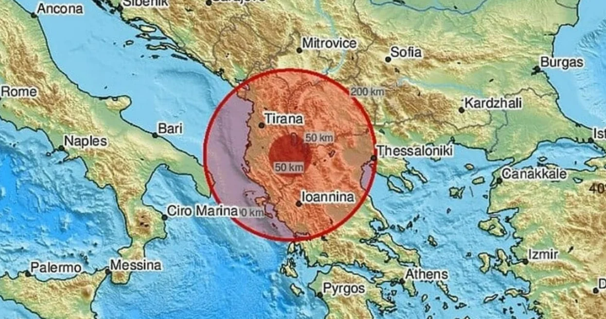 Rano jutros Albaniju je pogodio jači zemljotres