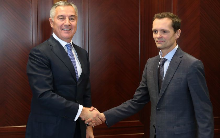 Đukanović primio novoimenovanog ambasadora Crne Gore u Belgiji