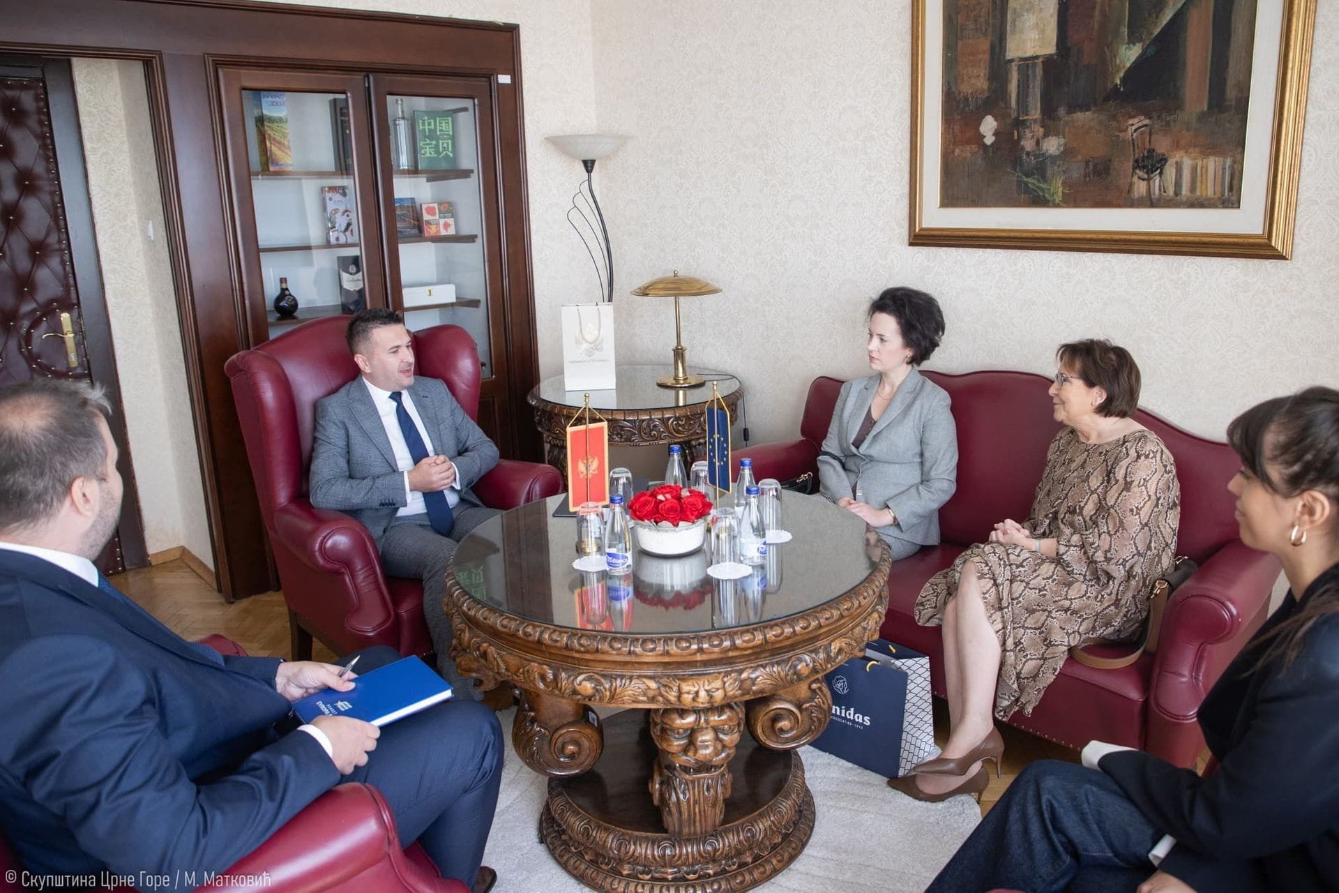 Pejović sa potpredsjednicom EP: Evropske integracije cilj oko kojeg postoji širok društveni konsenzus