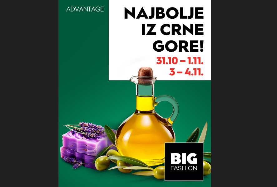 "Najbolje iz Crne Gore" u BIG Fashion-u