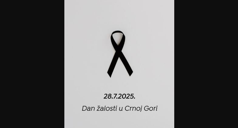 Dan je žalosti u Crnoj Gori