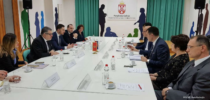 "Crna Gora i Srbija nastavljaju uspješnu saradnju u oblasti kulture"