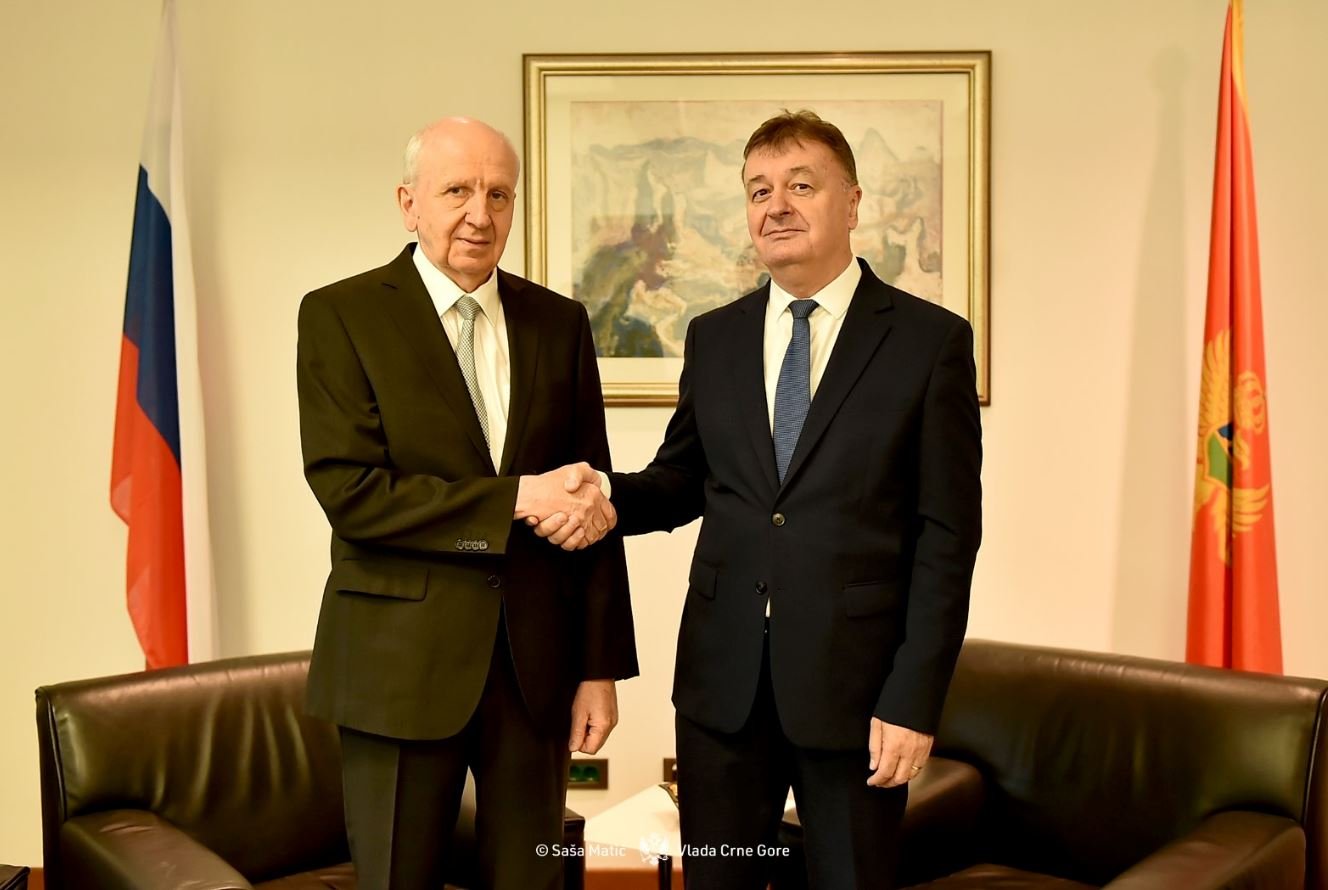 Aleksić sa Lukašikom: Prošlost i višestruke bliske veze naroda Crne Gore i Rusije obavezuju obje strane