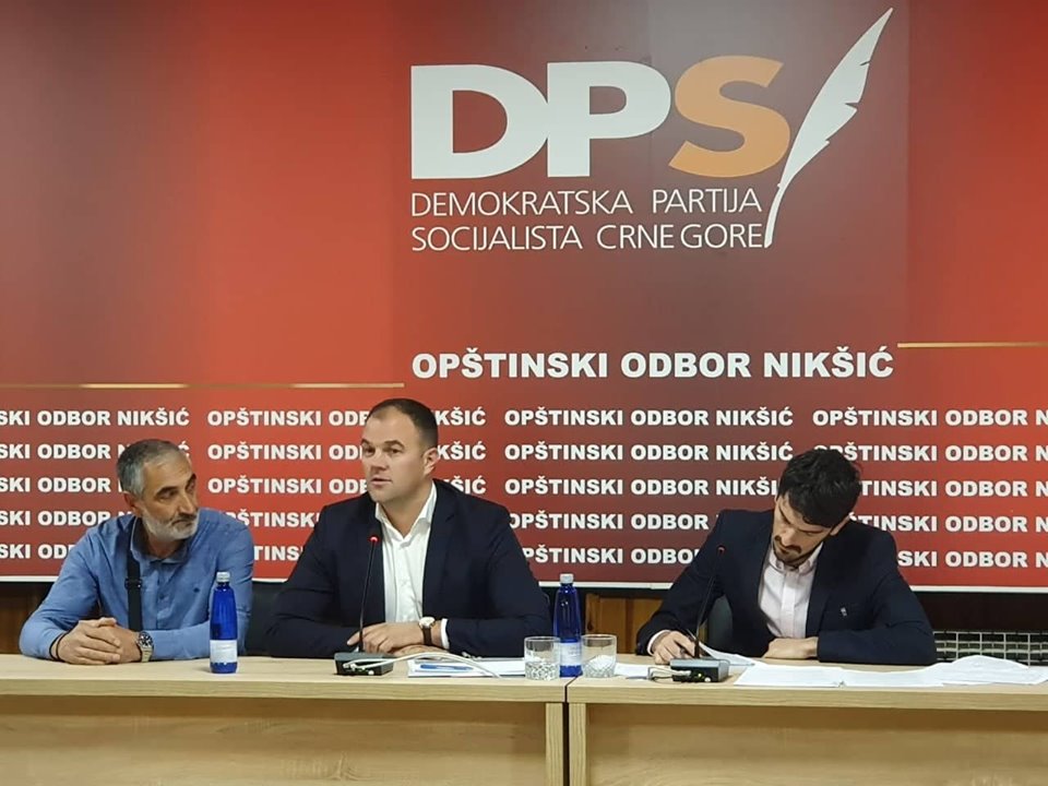DPS Nk: Podrška Đukanoviću za još jedan mandat