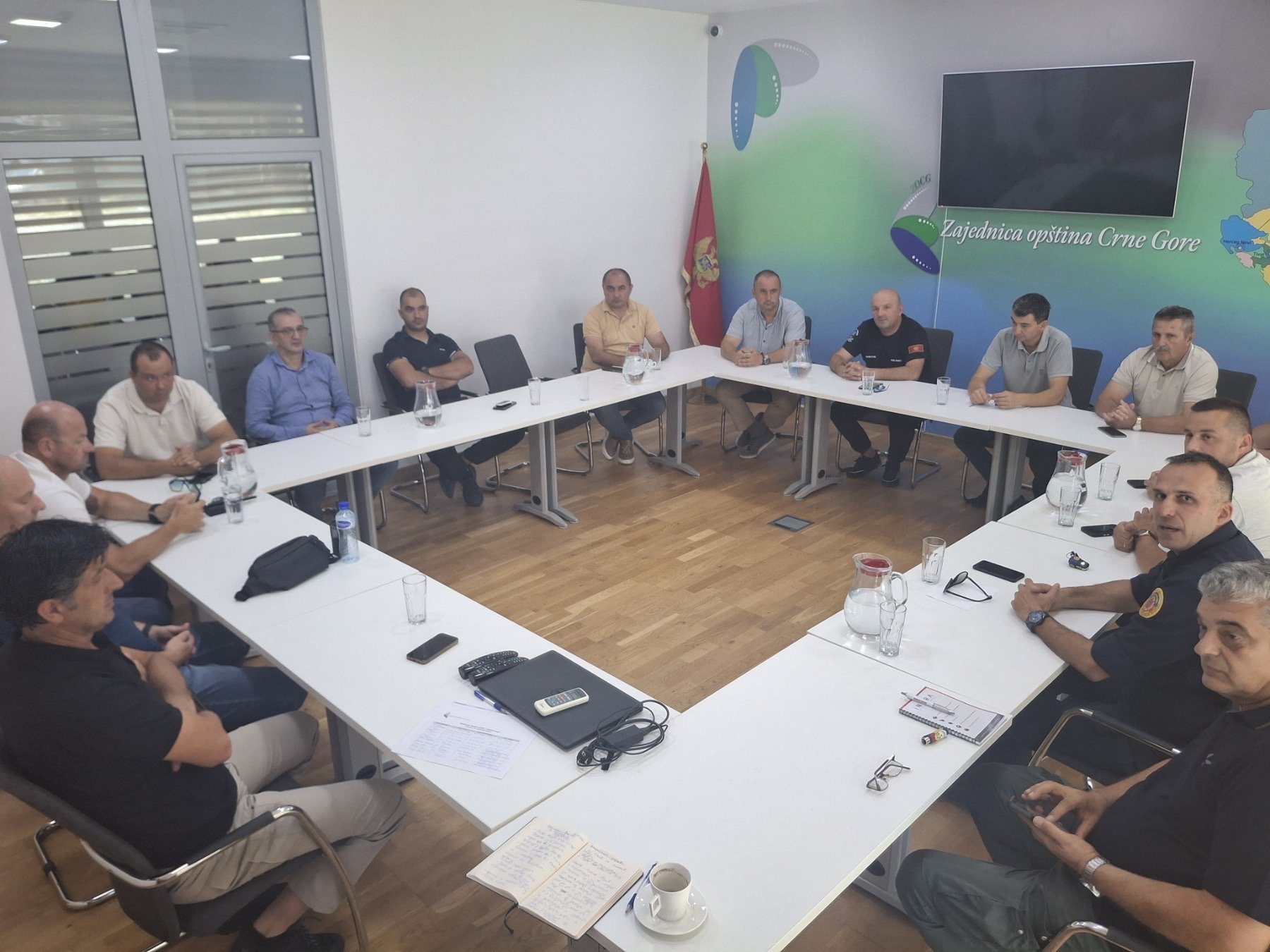 Sastanak komandira Službi zaštite i spašavanja: Potrebna profesionalizacija sistema zaštite od požara