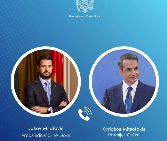 Micotakis Milatoviću: Grčka je uz vas, do kraja godine dolazim u Crnu Goru