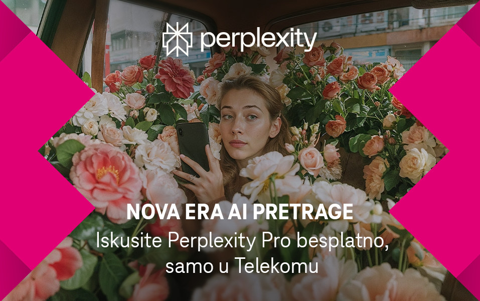 Crnogorski Telekom poklanja pristup najnaprednijem AI asistentu - Perplexity samo uz Magenta Moments!