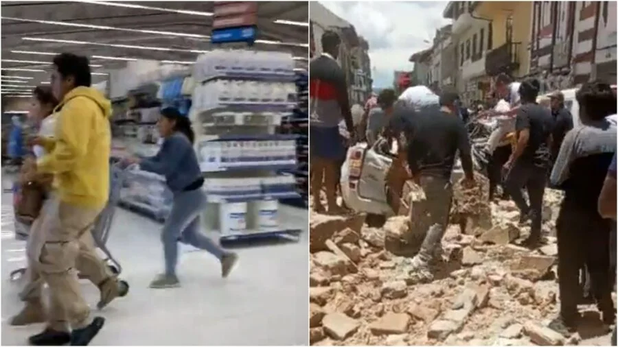 Snimci snažnog zemljotresa u Ekvadoru: Ima poginulih, ulice u ruševinama