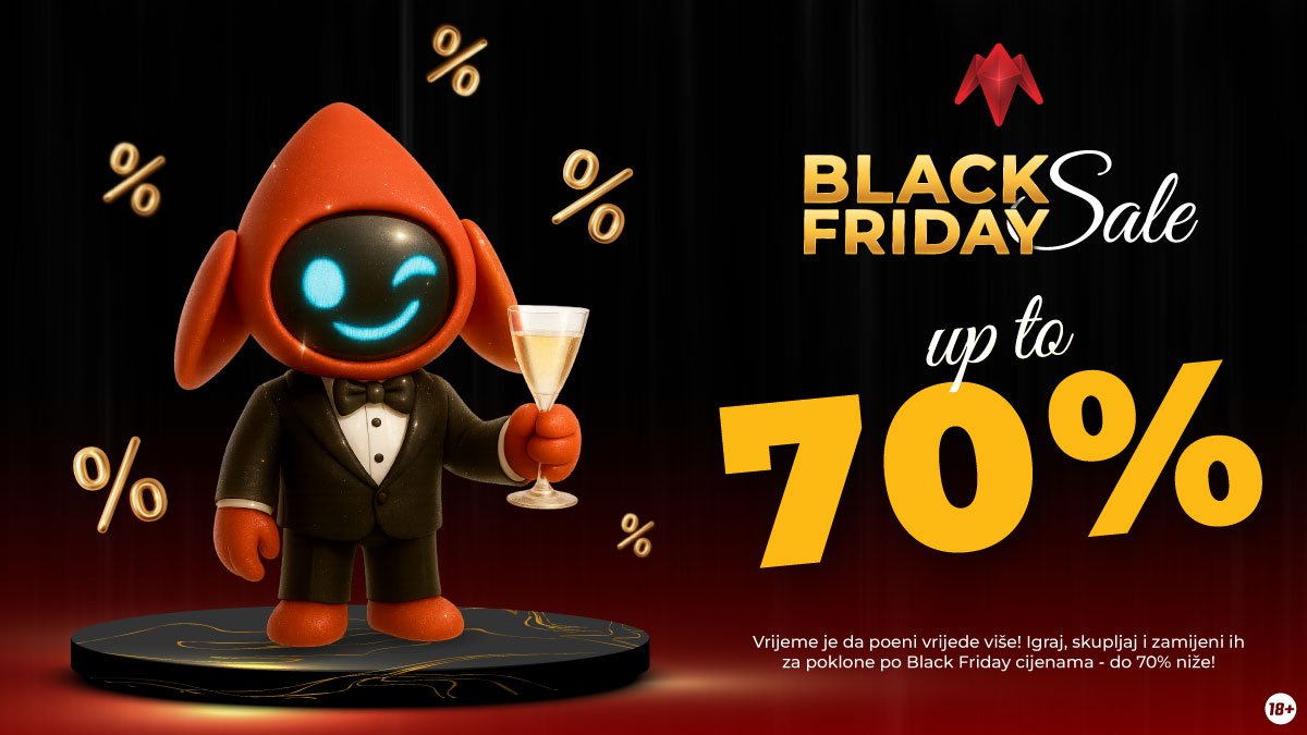 Black Friday u Meridianu: 70% niže cijene u Meridian misijama!