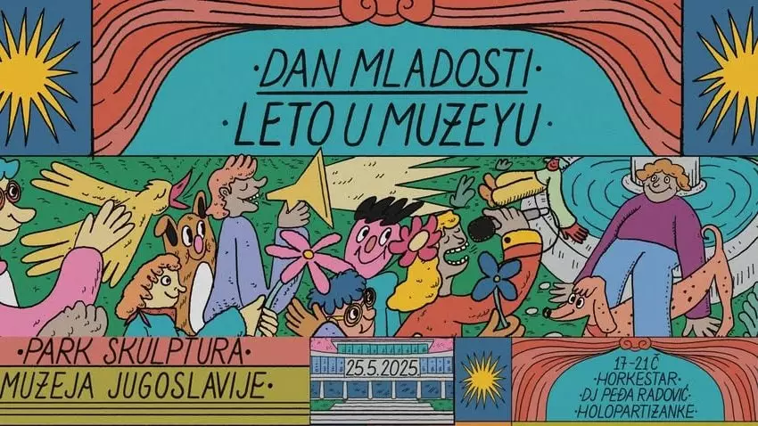 Muzej Jugoslavije organizuje žurku za Dan mladosti