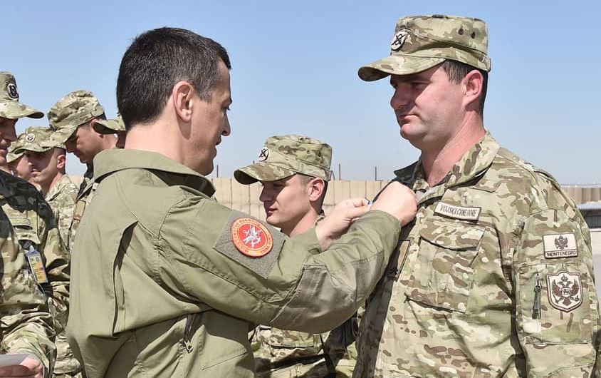Bošković odlikovao vojnike u Avganistanu