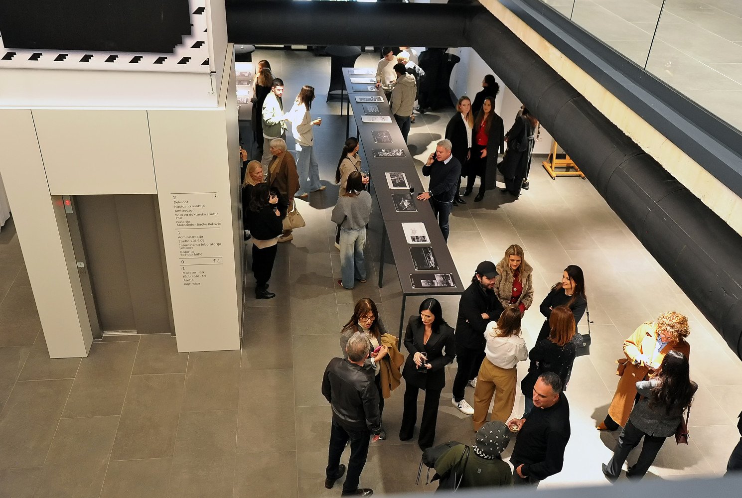 Promovisane galerije i otvorena izložba “Sekvence” na Arhitektonskom fakultetu