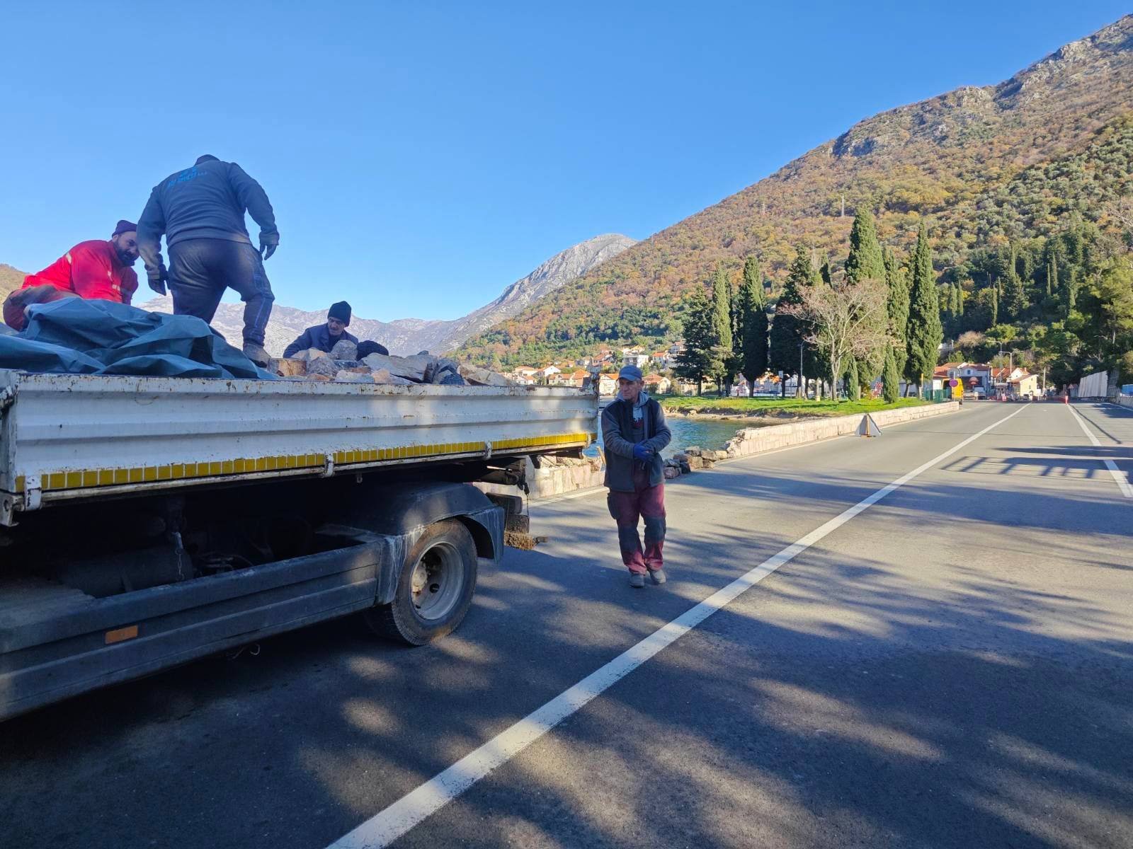 Morsko dobro sanira parapetne zidove u Tivtu: Prva faza vrijedna 100.000 eura