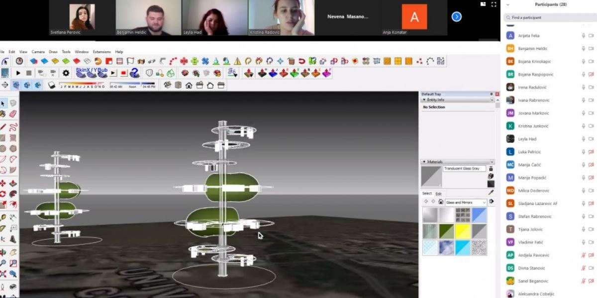 Perović: Virtuelna interaktivna učionica na Arhitektonskom fakultetu UCG budućnost nastave
