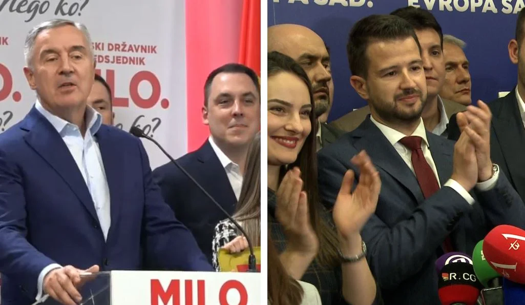 Đukanović i Milatović u drugom krugu predsjedničkih izbora