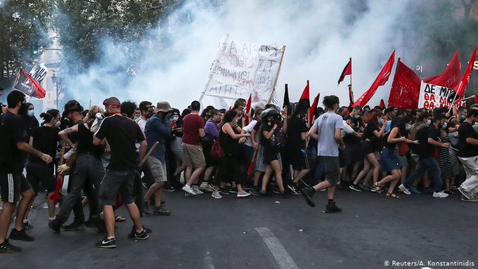 Protesti u Grčkoj, hiljade ljudi na ulici