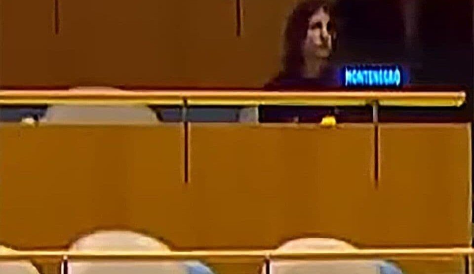 Tokom govora Netanjahua u UN, Crnu Goru predstavljala stažistkinja koja obavlja praksu