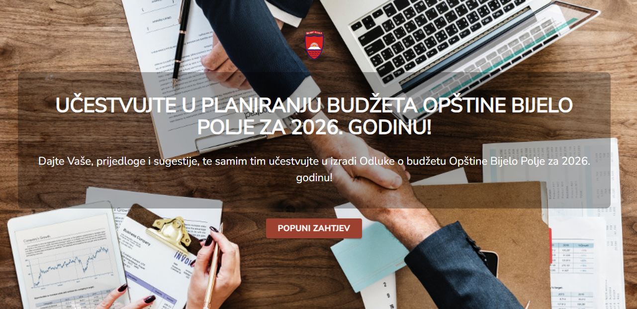 Opština Bijelo Polje pozvala građane da učestvuju u planiranju kapitalnog budžeta