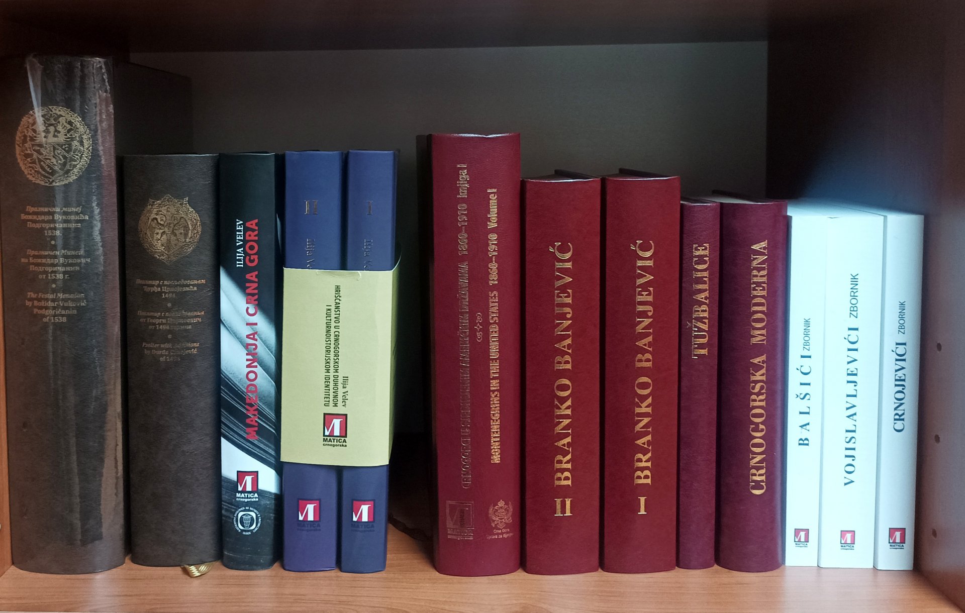 Matica crnogorska donirala knjige javnim, školskim i fakultetskim bibliotekama
