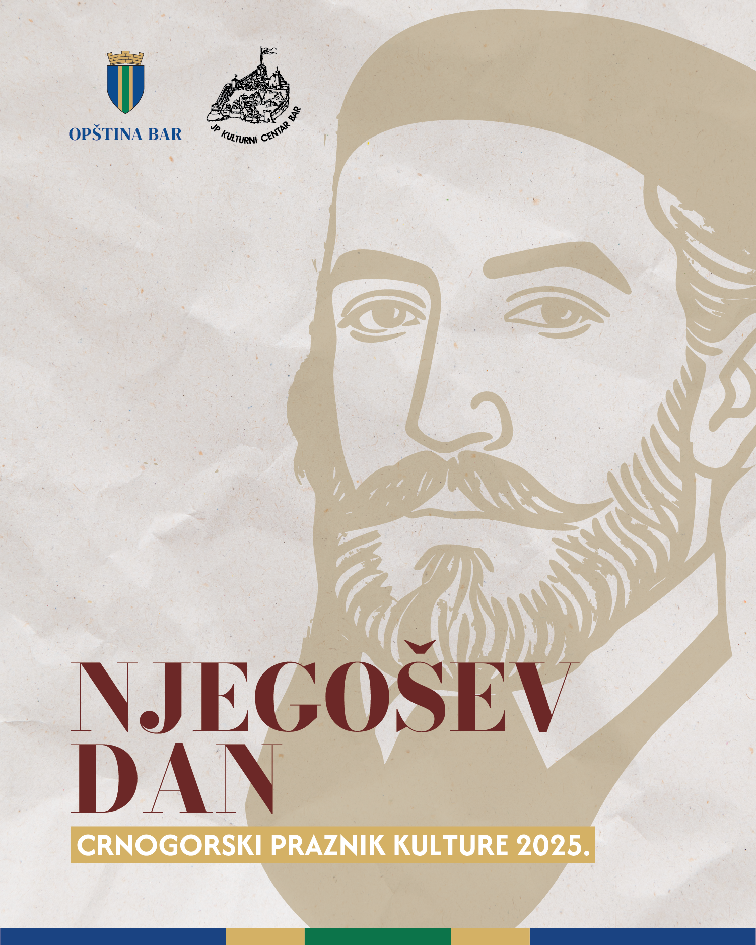 Obilježavanje Njegoševog dana, crnogorskog praznika kulture u Baru