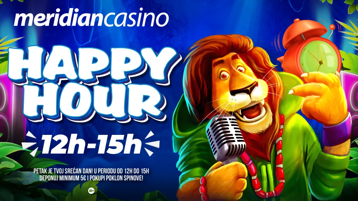 Happy hour uz Meridian Casino!