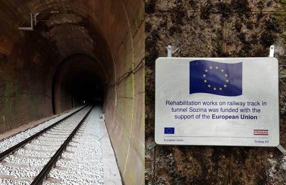Rekonstruisana pruga Virpazar – Sutomore u tunelu Sozina