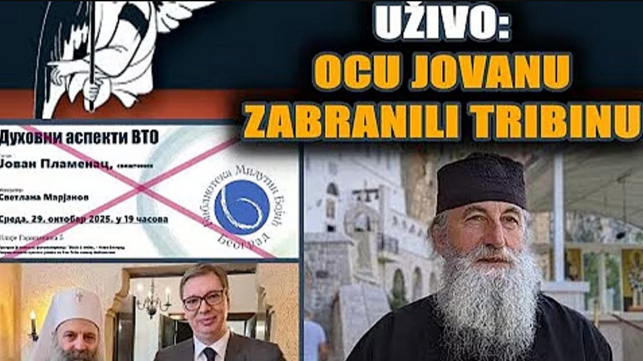 Plamencu njegova Crkva Srbije zabranila javni nastup