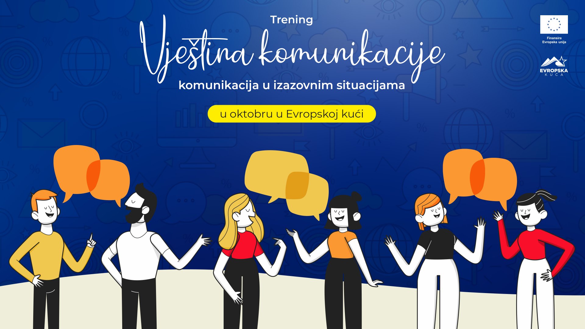 Pogledajte i prijavite se: Evropska kuća organizuje ciklus besplatnih radionica komunikacionih vještina
