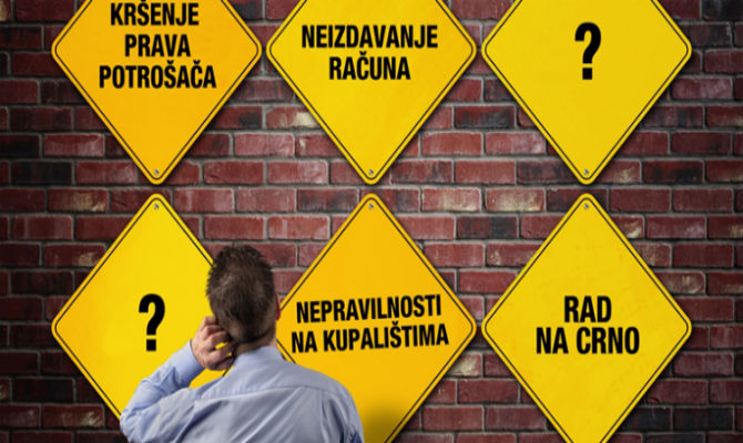 Po 200 eura kažnjeni kafana i dvije prodavnice