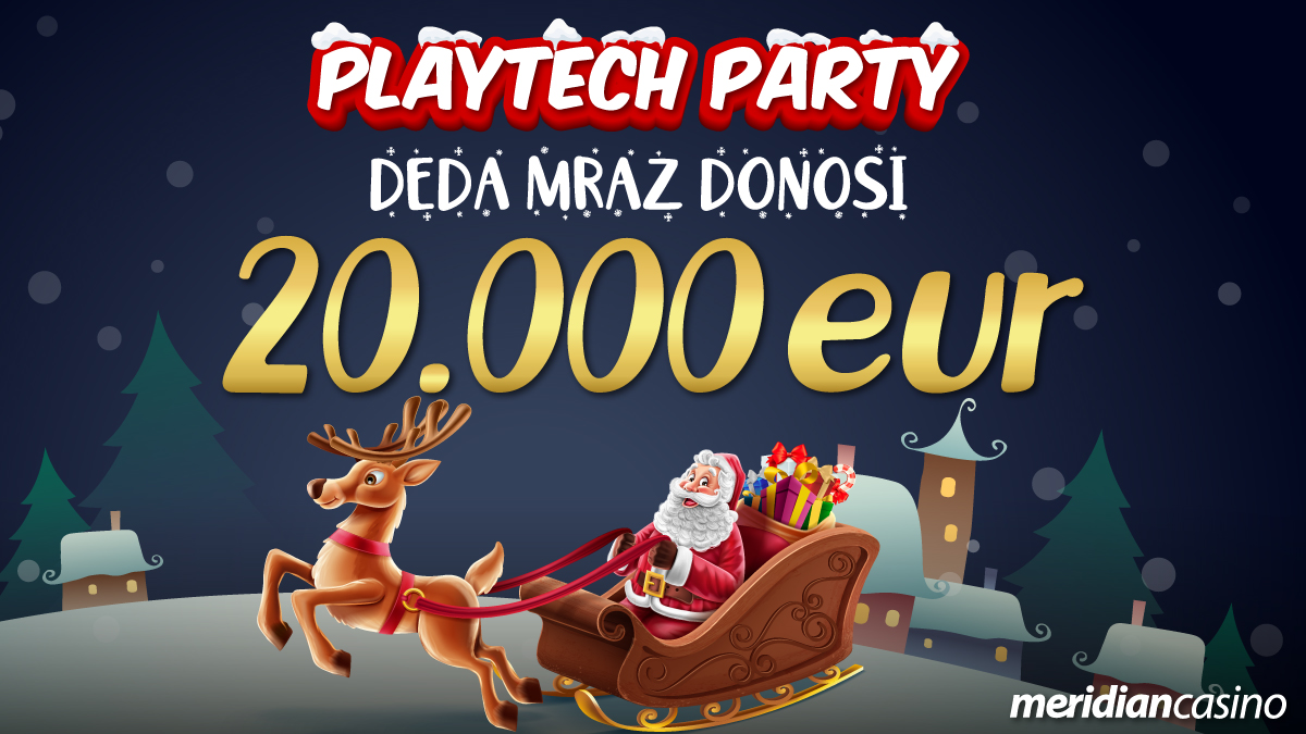 Svi igrači Meridian online kazina su pozvani na veličanstveni Playtech Party!