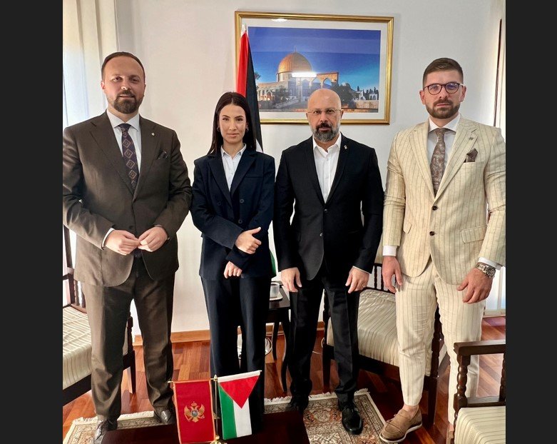 Predstavnici BDP sa ambasadorom Palestine u Crnoj Gori: Pozdravljamo najavu sporazuma o prekidu rata u pojasu Gaze