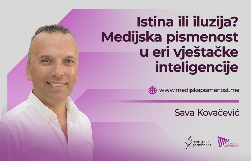 Istina ili iluzija? Medijska pismenost u eri vještačke inteligencije