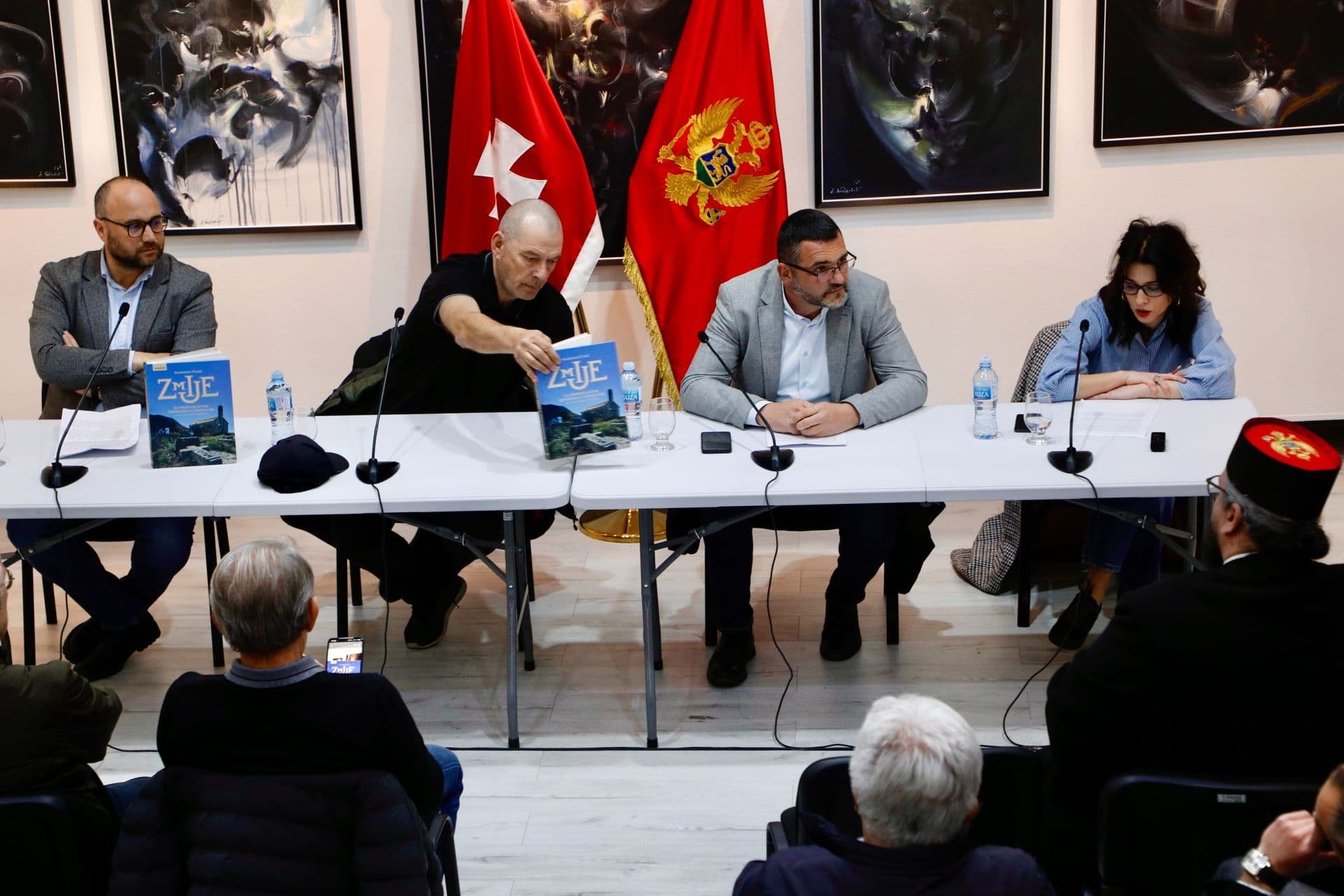 Promocija knjige Slobodana Čukića "Zmije na pravoslavnim grobljima u Crnoj Gori"