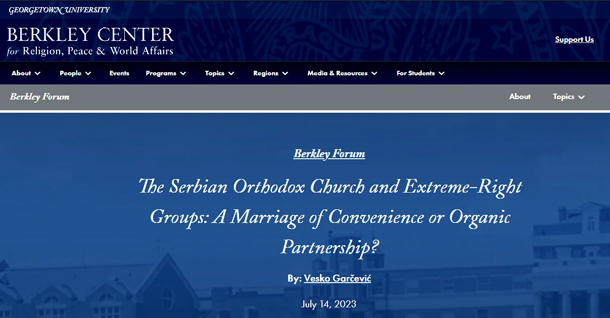 Crkva Srbije i ekstremne grupe: Brak iz interesa ili organsko partnerstvo?