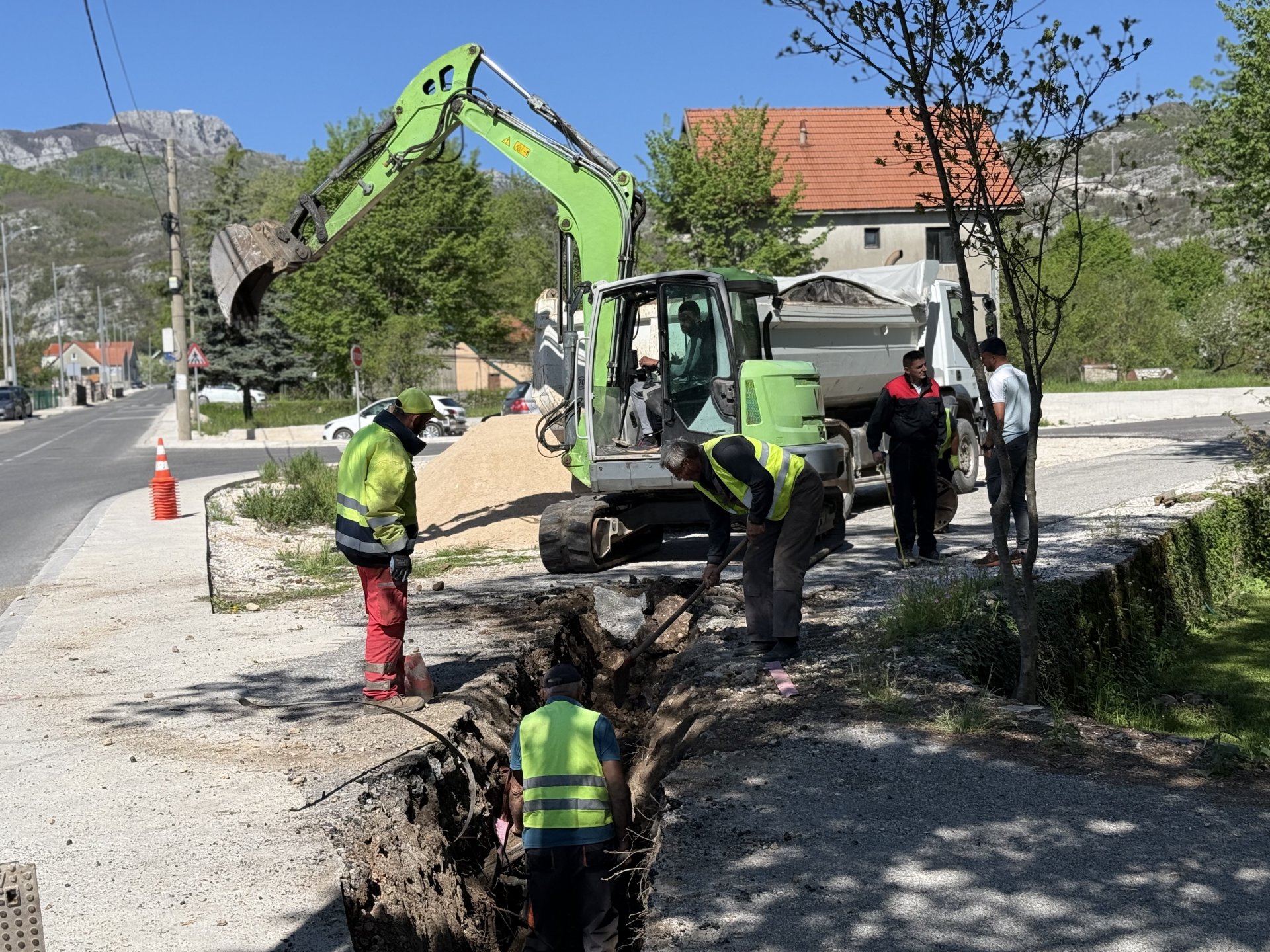 Nastavljen projekat izgradnje nove vodovodne mreže na Cetinju