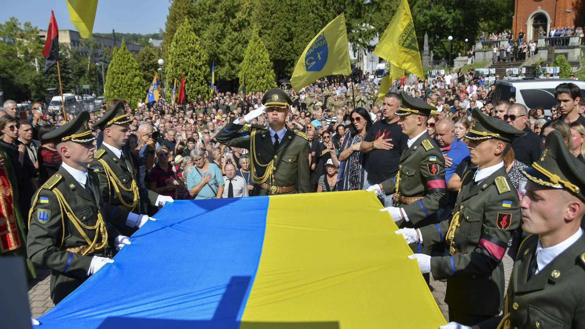 Bivši predsjednik parlamenta Ukrajine Parubij sahranjen nakon atentata