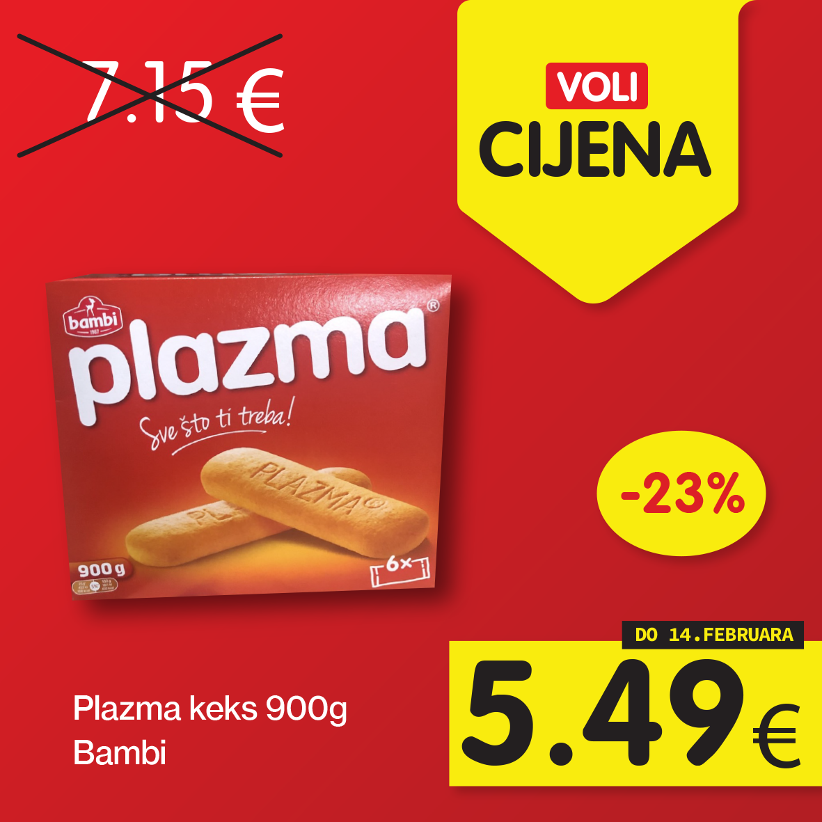 Četvrtak je u znaku novih Voli cijena!