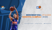 Od sjutra prodaja karata za derbi Budućnost Voli - Cedevita Olimpija