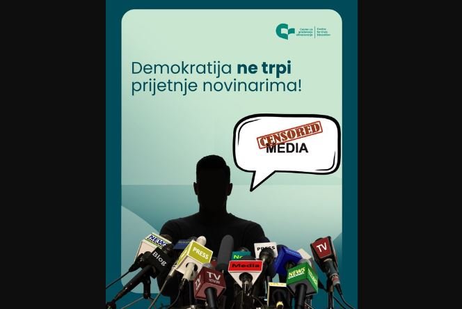 CGO: Najoštrije osuđujemo optužbe Bogdanovića, ministarka Vujović da brani slobodu medija