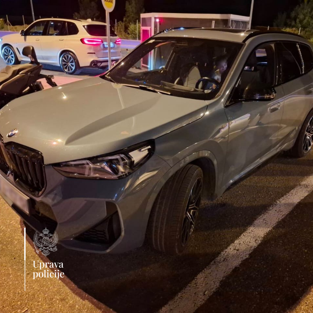 BMW tražen u Belgiji, nađen na Sukobinu