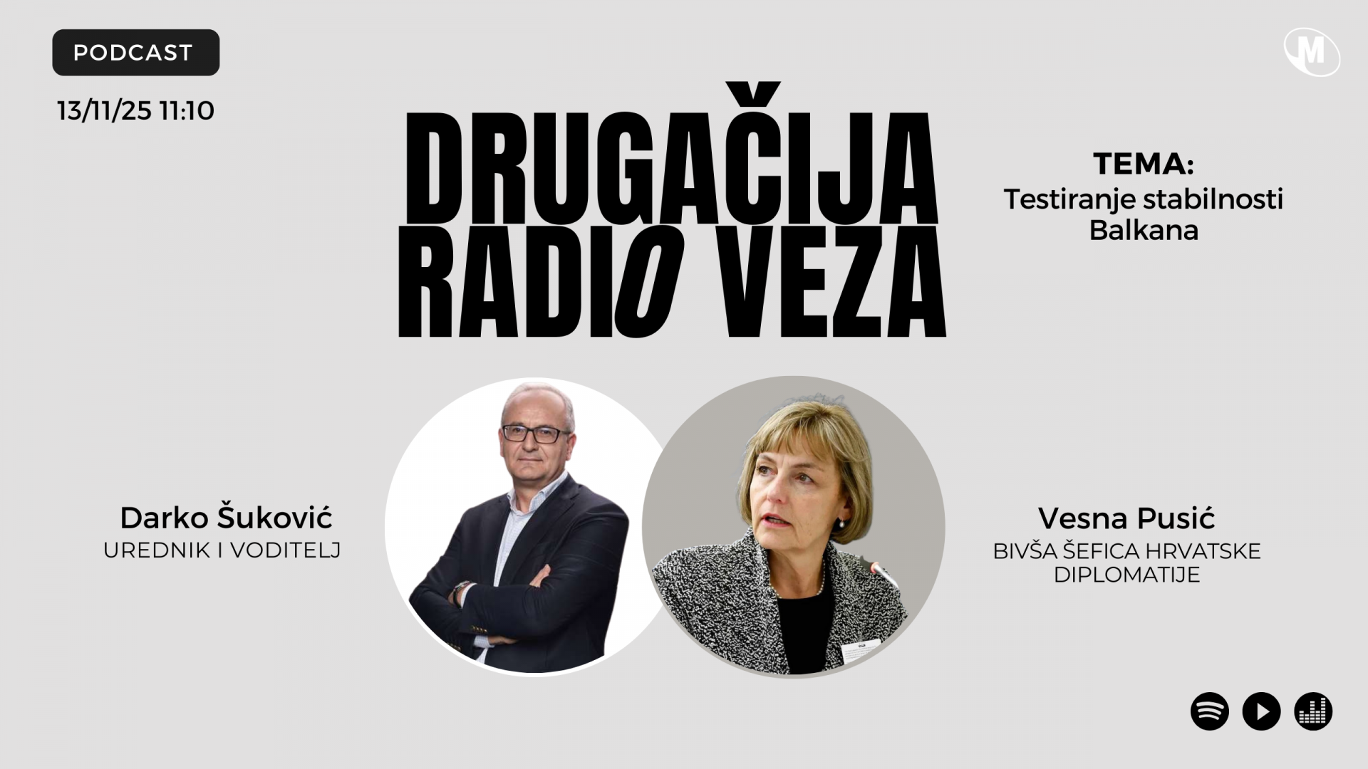 Vesna Pusić u DRV: Testiranje stabilnosti Balkana