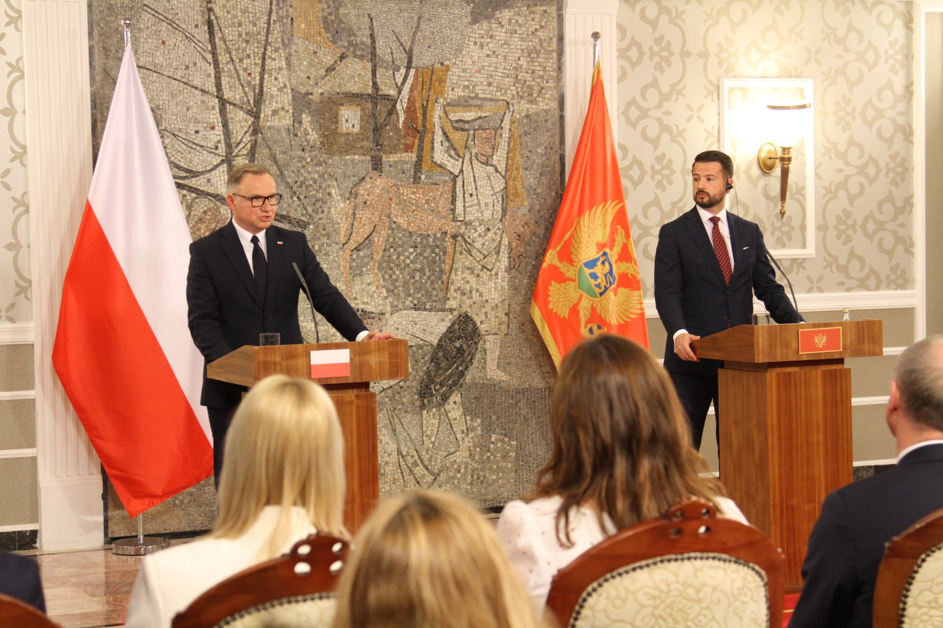 Pogledajte galeriju fotografija: Duda u posjeti Crnoj Gori