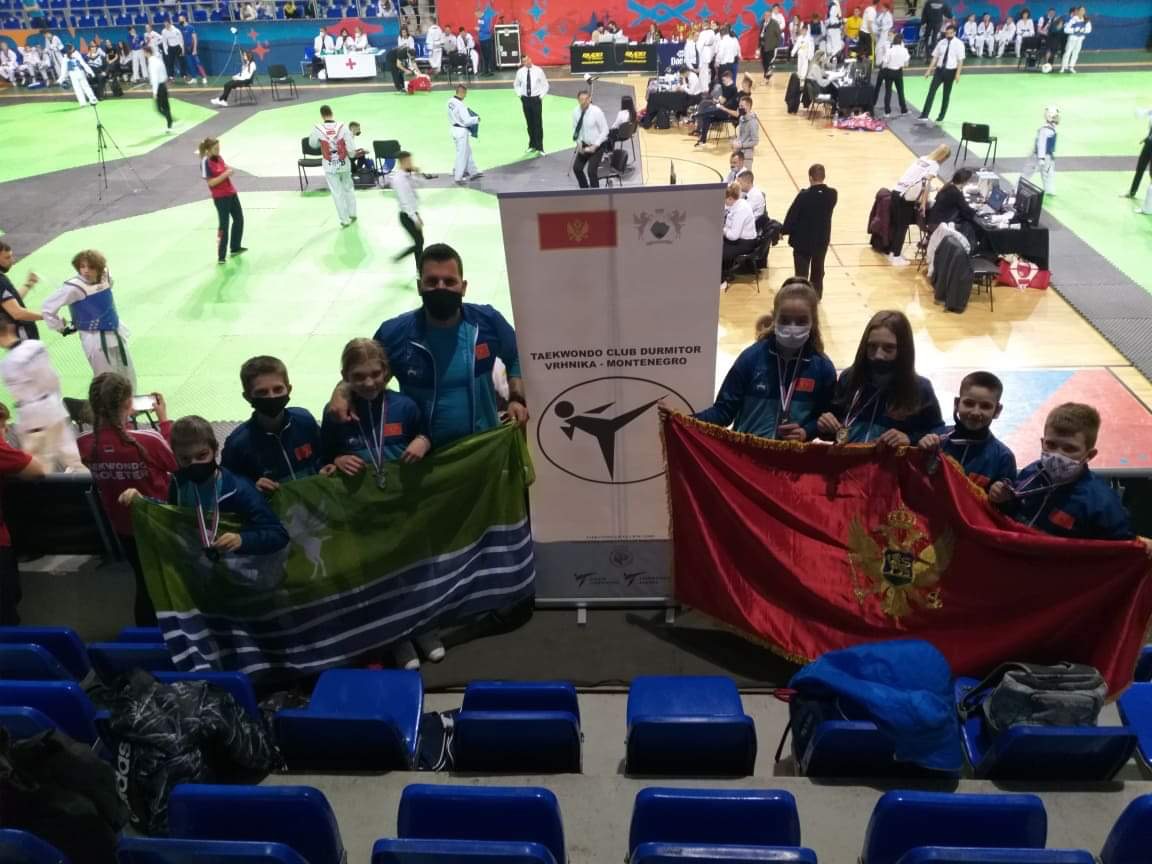 Borci iz Tekvondo kluba Durmitor Vrhnika Montenegro uspješni na takmičenju u Zrenjaninu