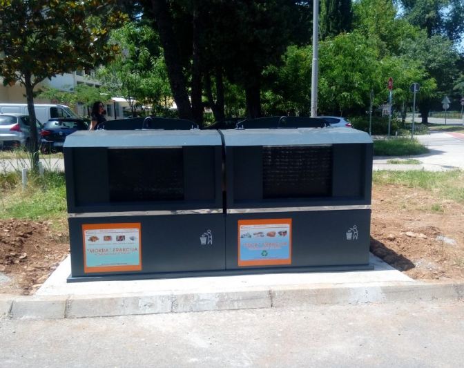 Podgorica dobila još dva polupodzemna kontejnera za predselekciju otpada