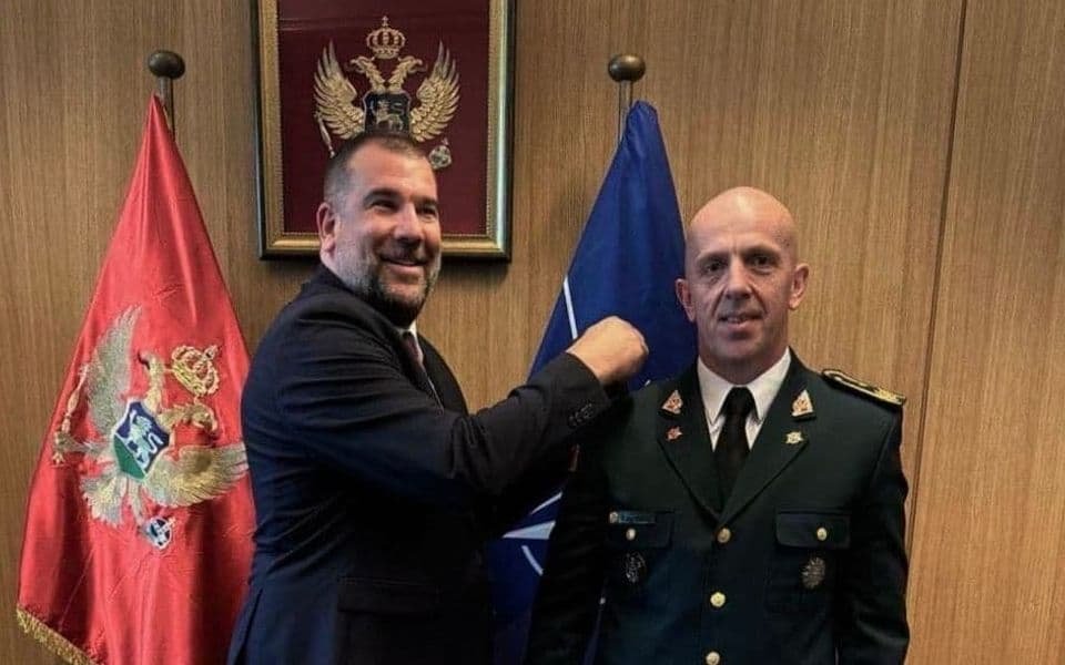 Krapović uručio činove: Imenovanjem generala Vuksanovića okrećemo novu stranicu