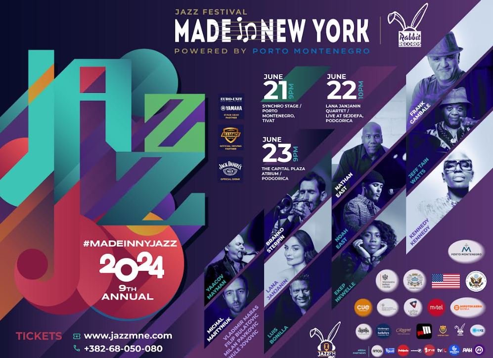 Made in New York Jazz Festival devetu godinu sa džez zvijezdama u Crnoj Gori