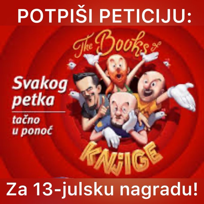 Pokrenuta peticija: Buksovcima Trinaestojulska nagrada