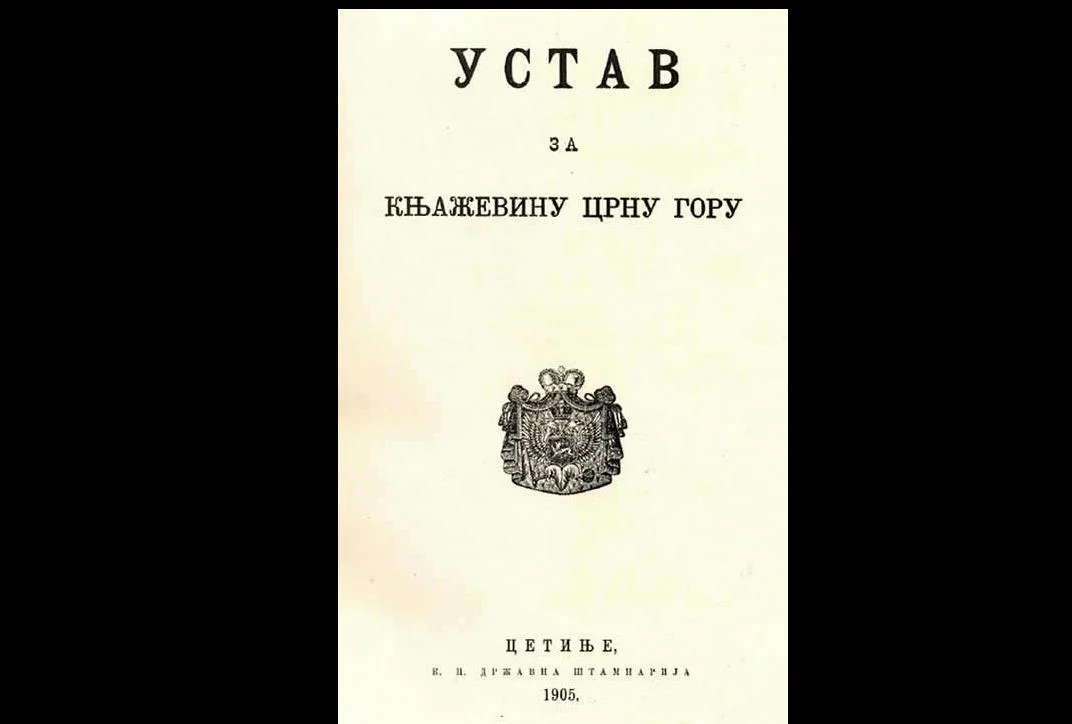 Prije 118 godina proglašen prvi Ustav Crne Gore